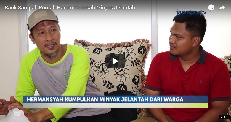 Read more about the article Video Liputan Jawa Pos TV Dan NET TV Tentang Program Sedekah Minyak Jelantah Dan Tukar Minyak Jelantah